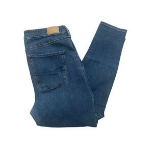 American Eagle Outfitters Womens Super High-Rise Dream Stretch Jeggings Blue Den